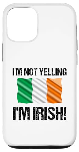 I'm Not Yelling I'm Irish Länderflagge Irland B Hülle für iPhone 12/12 Pro I'm Not Yelling I'm Irish Länderflagge Irland B Hülle für iPhone 12/12 Pro von Yelling National Flags Graphics