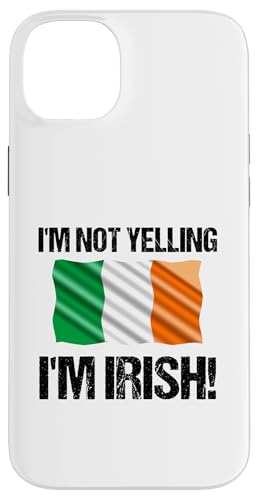 I'm Not Yelling I'm Irish Länderflagge Irland B Hülle für iPhone 14 Plus I'm Not Yelling I'm Irish Länderflagge Irland B Hülle für iPhone 14 Plus von Yelling National Flags Graphics