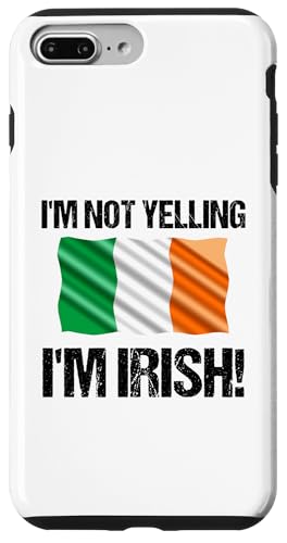 I'm Not Yelling I'm Irish Länderflagge Irland B Hülle für iPhone 7 Plus/8 Plus I'm Not Yelling I'm Irish Länderflagge Irland B Hülle für iPhone 7 Plus/8 Plus von Yelling National Flags Graphics