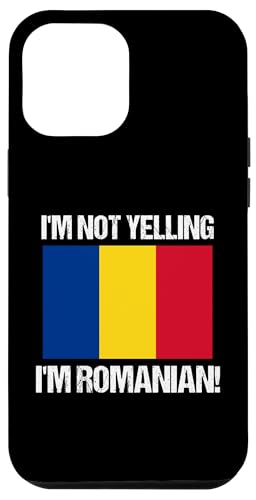 I'm Not Yelling I'm Rumänische Rumänien Länderflagge Hülle für iPhone 12 Pro Max I'm Not Yelling I'm Rumänische Rumänien Länderflagge Hülle für iPhone 12 Pro Max von Yelling National Flags Graphics