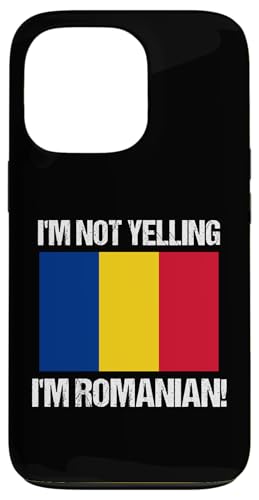I'm Not Yelling I'm Rumänische Rumänien Länderflagge Hülle für iPhone 13 Pro I'm Not Yelling I'm Rumänische Rumänien Länderflagge Hülle für iPhone 13 Pro von Yelling National Flags Graphics
