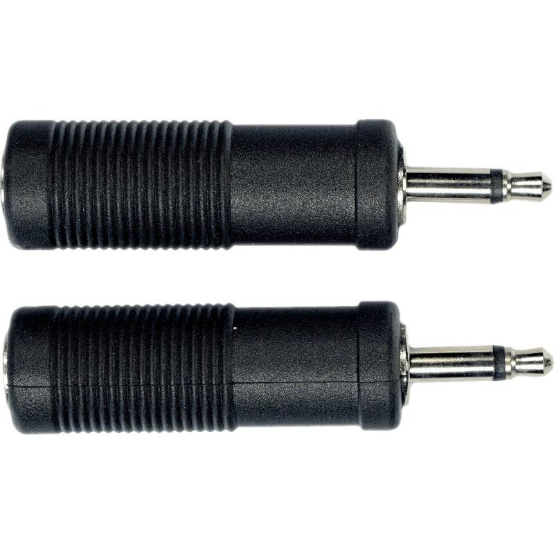 Yellow Cable AD05 Male TS Mini-Jack to Female Jack Adapter (Pack of 2) von Yellow Cable