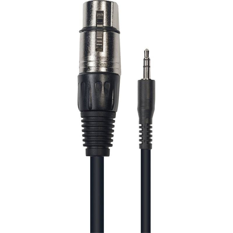 Yellow Cable K12-3 Female XLR - TRS Mini-Jack, 3m von Yellow Cable