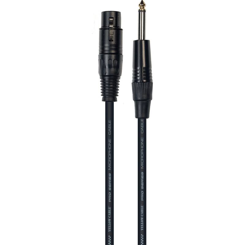 Yellow Cable M01J TS Male Jack - XLR Female Cable, 1m von Yellow Cable