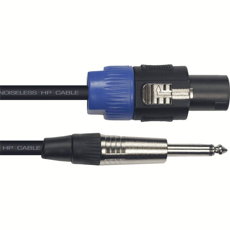 Yellow Cable PROFILE HP9JS Locking Speaker Cable with TS Jack, 9m von Yellow Cable
