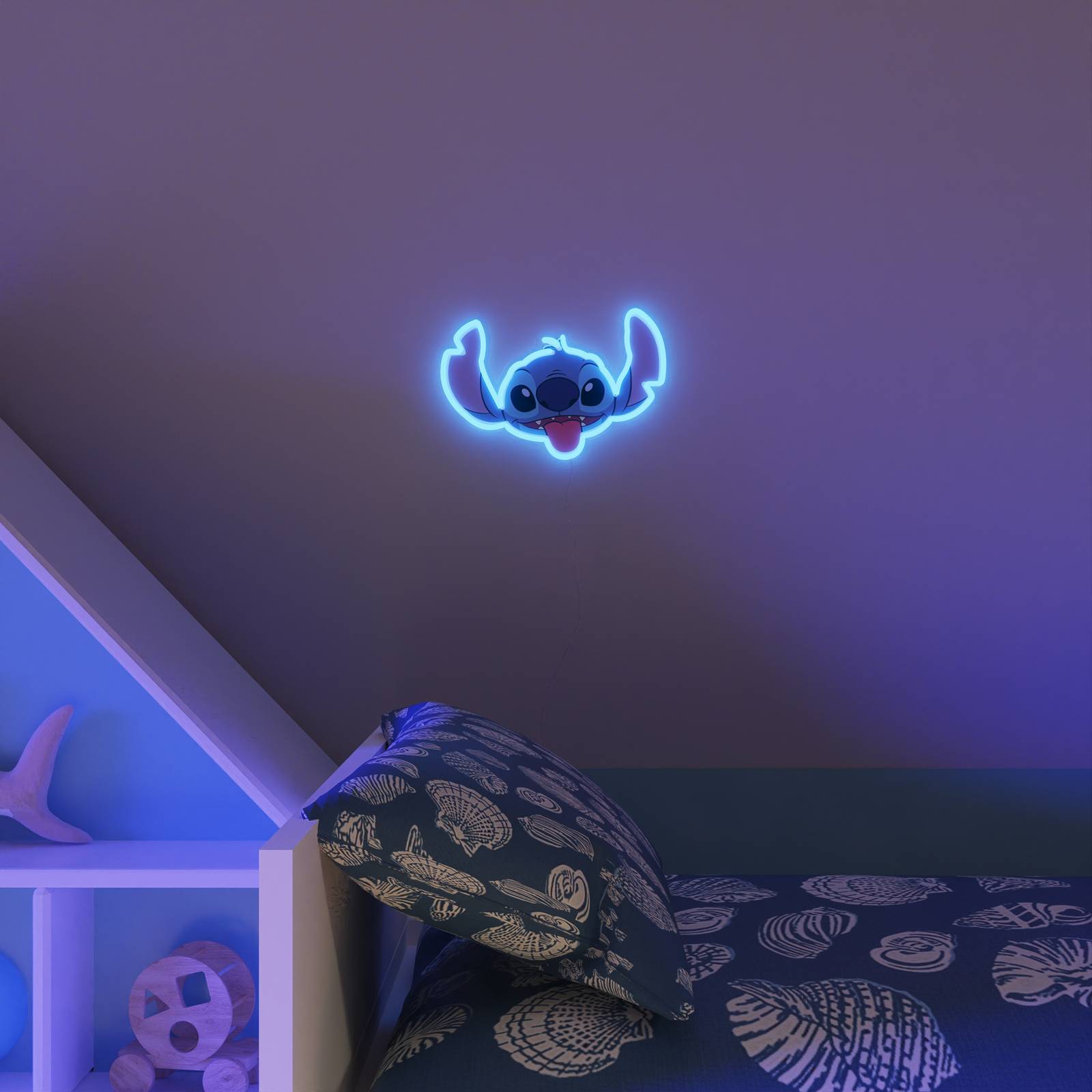 YellowPop Disney Stitch Face LED-Wandleuchte von YellowPop