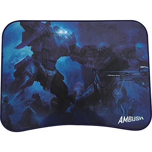 Yenkee YPM 3009 Mauspad, Bunt Gesteppte Kanten, Gaming Mouse pad Ambush von Yenkee