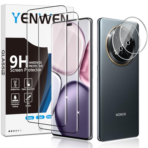Yenwen Schutzfolie für Honor Magic7 Lite 5G für Panzerglas, 2 Stück Displayschutz mit 2 Stück Kameraschutz für Honor Magic 7 Lite, 9H Härte Schutzglas Anti-Kratzer Handy Folie Panzer Schutz Glas Yenwen Schutzfolie für Honor Magic7 Lite 5G für Panzerglas, 2 Stück Displayschutz mit 2 Stück Kameraschutz für Honor Magic 7 Lite, 9H Härte Schutzglas Anti-Kratzer Handy Folie Panzer Schutz Glas von Yenwen
