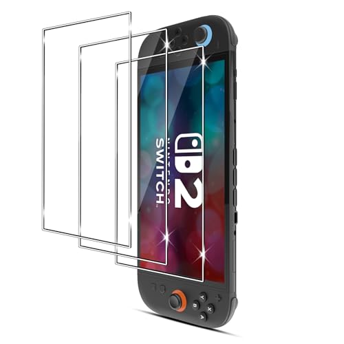 Yenwen Schutzfolie für Nintendo Switch 2 für Panzerglas, 3 Stück Panzerfolie 9H Härte Schutzglas Anti-Kratzer Glas Handy Folie HD Klar Displayschutz Yenwen Schutzfolie für Nintendo Switch 2 für Panzerglas, 3 Stück Panzerfolie 9H Härte Schutzglas Anti-Kratzer Glas Handy Folie HD Klar Displayschutz von Yenwen