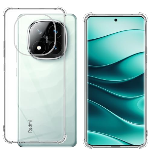 Yenwen Liquid Crystal Schutzhülle für Xiaomi Mi Redmi Note 14 Pro Plus 5G Hülle, Vergilbt Nicht Handyhülle, Stoßfest Cover, Anti-Fall Kratzfest Case, Silikon TPU - Transparent Yenwen Liquid Crystal Schutzhülle für Xiaomi Mi Redmi Note 14 Pro Plus 5G Hülle, Vergilbt Nicht Handyhülle, Stoßfest Cover, Anti-Fall Kratzfest Case, Silikon TPU - Transparent von Yenwen