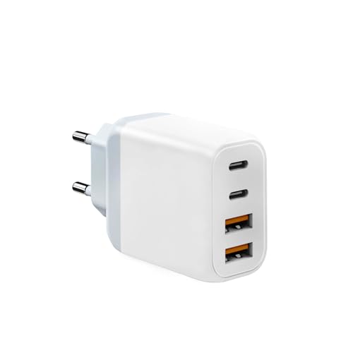 USB C Stecker Schnellladegerät, 20 W 4-Port USB-C ladegerät Netzteil USBC Fast Charger für iPhone 16 15 14 13 12 11 Pro Max SE XS XR 8 Plus SE, iPad, Samsung Galaxy USB C Stecker Schnellladegerät, 20 W 4-Port USB-C ladegerät Netzteil USBC Fast Charger für iPhone 16 15 14 13 12 11 Pro Max SE XS XR 8 Plus SE, iPad, Samsung Galaxy von Yerewker