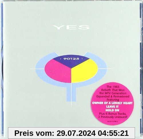 90125 (Expanded & Remastered) von Yes