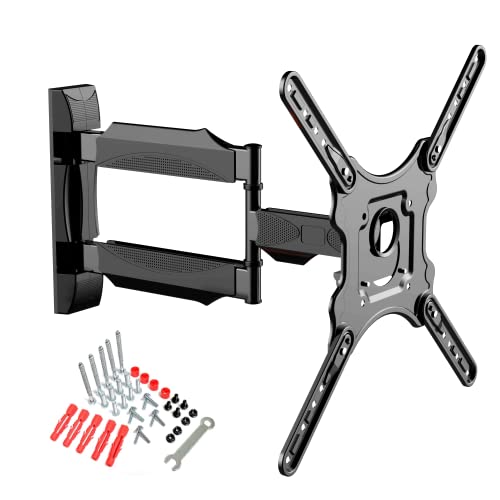 TV Wandhalterung Fernseher Halterung schwenkbar Neigbar LCD-TV LED für 32-55 Zoll Flach & Curved Fernseher oder Monitor bis zu 36Kg, max.VESA 400x400mm TV Wandhalterung Fernseher Halterung schwenkbar Neigbar LCD-TV LED für 32-55 Zoll Flach & Curved Fernseher oder Monitor bis zu 36Kg, max.VESA 400x400mm von YesDa