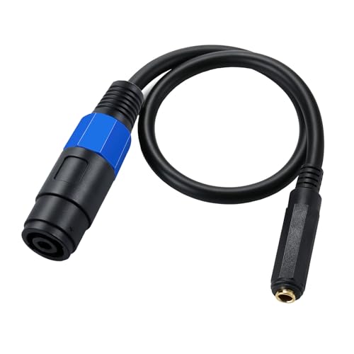 Yeselino 6 35 Mm 1/4 Stecker Auf Buchse Lautsprecherkabel Verstärker Verbindung Robuster Drehverschluss von Yeselino