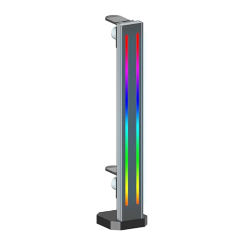 Yeselino LED 5 V 3-polig Vertikale ARGB LED Grafikkartenhalterung Adressierbarer Stützrahmen W/Magnetfuß von Yeselino