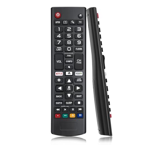 Yesimola 1Pack Universal für LG Fernbedienung Smart TV,Fernbedienung für LG,Geeignet für Alle Original LG Fernseher AKB75095308 AKB75095307 AKB73715601 Yesimola 1Pack Universal für LG Fernbedienung Smart TV,Fernbedienung für LG,Geeignet für Alle Original LG Fernseher AKB75095308 AKB75095307 AKB73715601 von Yesimola