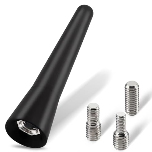 Yesimola Autoantenne 6.5CM,Universal Kurz Autoantenne,Mini Autoradio Antenne kurz für Empfang AM&FM Inkl. 3 Adapter M4, M5 und M6 passend für Fast alle PKW, Autozubehör Yesimola Autoantenne 6.5CM,Universal Kurz Autoantenne,Mini Autoradio Antenne kurz für Empfang AM&FM Inkl. 3 Adapter M4, M5 und M6 passend für Fast alle PKW, Autozubehör von Yesimola