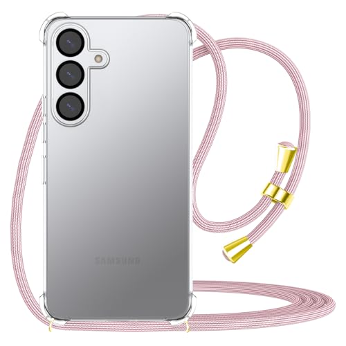YESPURE Strap Case for Samsung Galaxy S25+ Plus Clear Adjustable Cord Lanyard Crossbody Strap Soft TPU Bumper Shockproof Protective Mobile Case for Samsung Galaxy S25 Plus - Rose Pink YESPURE Strap Case for Samsung Galaxy S25+ Plus Clear Adjustable Cord Lanyard Crossbody Strap Soft TPU Bumper Shockproof Protective Mobile Case for Samsung Galaxy S25 Plus - Rose Pink von Yespure