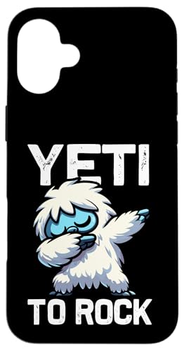 Süßer Dabbing Yeti Lustiger Yeti zum Rocken Hülle für iPhone 16 Plus Süßer Dabbing Yeti Lustiger Yeti zum Rocken Hülle für iPhone 16 Plus von Yeti To Rock Tees