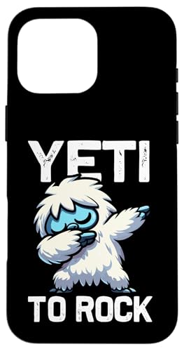 Süßer Dabbing Yeti Lustiger Yeti zum Rocken Hülle für iPhone 16 Pro Max Süßer Dabbing Yeti Lustiger Yeti zum Rocken Hülle für iPhone 16 Pro Max von Yeti To Rock Tees