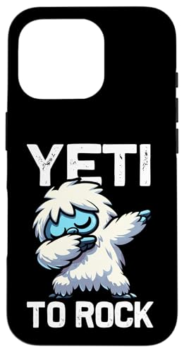 Süßer Dabbing Yeti Lustiger Yeti zum Rocken Hülle für iPhone 16 Pro Süßer Dabbing Yeti Lustiger Yeti zum Rocken Hülle für iPhone 16 Pro von Yeti To Rock Tees