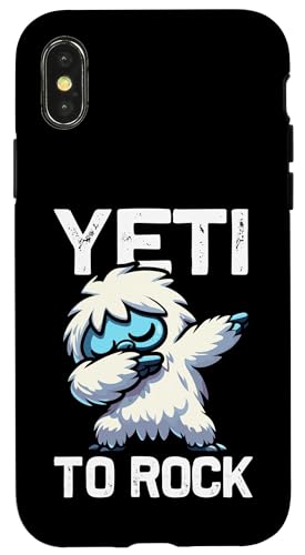 Süßer Dabbing Yeti Lustiger Yeti zum Rocken Hülle für iPhone X/XS Süßer Dabbing Yeti Lustiger Yeti zum Rocken Hülle für iPhone X/XS von Yeti To Rock Tees