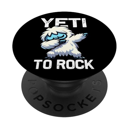 Süßer Dabbing Yeti Lustiger Yeti zum Rocken PopSockets Klebender PopGrip Süßer Dabbing Yeti Lustiger Yeti zum Rocken PopSockets Klebender PopGrip von Yeti To Rock Tees