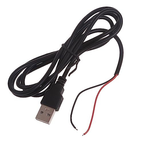 5 V LED-Licht-Lüfter-Kamera, USB-Lötnetzkabel mit Schalter, USB auf 2-adriges Kabel, 5 V Netzkabel von Yfenglhiry