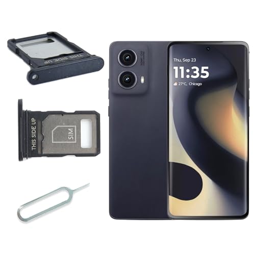 Ygpmoiki Ersatz-SIM-Kartenhalter für Motorola Moto Edge 2024 XT2405-1 XT2405V, Micro-SD-Kartenschlitz, Schwarz, mit Pin Ygpmoiki Ersatz-SIM-Kartenhalter für Motorola Moto Edge 2024 XT2405-1 XT2405V, Micro-SD-Kartenschlitz, Schwarz, mit Pin von Ygpmoiki