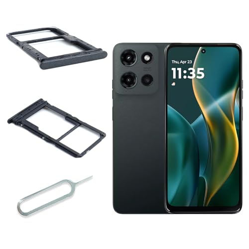 Ygpmoiki Ersatz-SIM-Kartenhalter für Motorola Moto G 5G 2025 XT2513-1 XT2513-2 XT2513V Micro-SD-Kartensteckplatz, Schwarz, mit Pin Ygpmoiki Ersatz-SIM-Kartenhalter für Motorola Moto G 5G 2025 XT2513-1 XT2513-2 XT2513V Micro-SD-Kartensteckplatz, Schwarz, mit Pin von Ygpmoiki