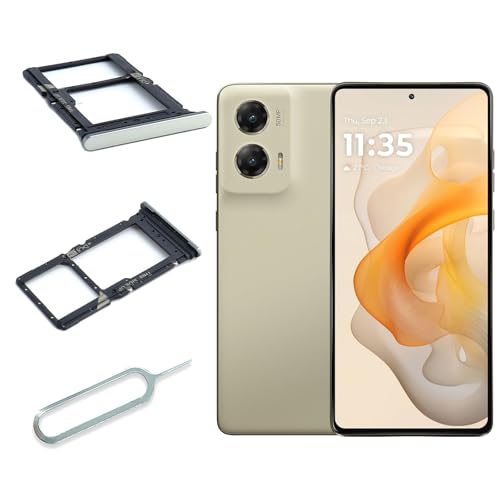 Ygpmoiki Ersatz-SIM-Kartenhalter für Motorola Moto G Stylus 5G 2024 XT2419-1 XT2419V XT2419-3 Micro-SD-Kartensteckplatz, Ersatz-SIM-Karten-Halter, Gold, mit Pin Ygpmoiki Ersatz-SIM-Kartenhalter für Motorola Moto G Stylus 5G 2024 XT2419-1 XT2419V XT2419-3 Micro-SD-Kartensteckplatz, Ersatz-SIM-Karten-Halter, Gold, mit Pin von Ygpmoiki
