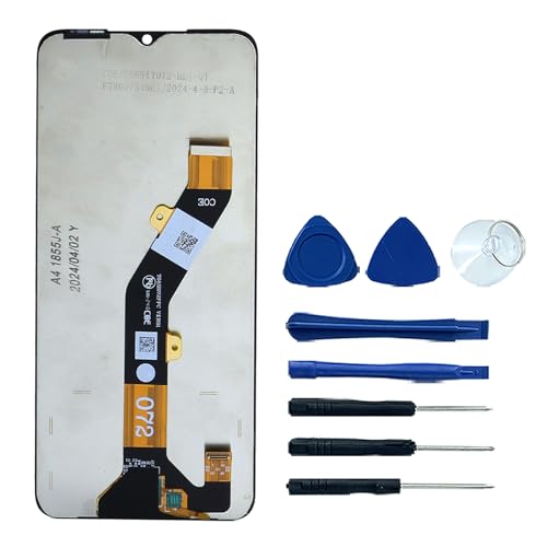 Ygpmoiki LCD-Display Touchscreen Digitizer Assembly Ersatz für TCL 503 T442M T442A T442J 16,8 cm (6,6 Zoll) von Ygpmoiki