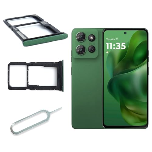 Ygpmoiki Micro-SD-Kartensteckplatz für Motorola Moto G Power 5G 2025 XT2515-1 XT2515-2, Ersatz-SIM-Kartenfach, Grün, mit Pin Ygpmoiki Micro-SD-Kartensteckplatz für Motorola Moto G Power 5G 2025 XT2515-1 XT2515-2, Ersatz-SIM-Kartenfach, Grün, mit Pin von Ygpmoiki
