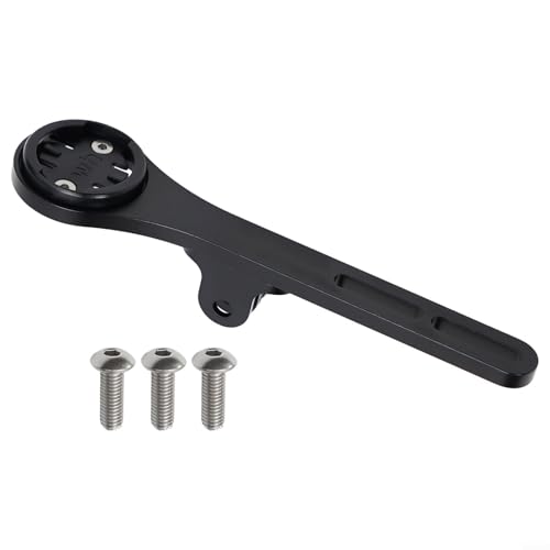 Yhenlovtt Fahrradcomputer-Halterung für Garmin für Wahoo GPS-Kamera-Lichthalterung, Aluminiumlegierung, Fahrradzubehör, schwarz, 143 x 36 mm, Unterstützung für elektronische Geräte (für Garmin) Yhenlovtt Fahrradcomputer-Halterung für Garmin für Wahoo GPS-Kamera-Lichthalterung, Aluminiumlegierung, Fahrradzubehör, schwarz, 143 x 36 mm, Unterstützung für elektronische Geräte (für Garmin) von Yhenlovtt