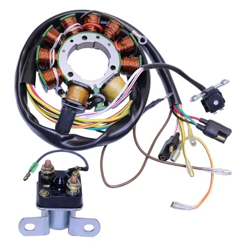 Magneto-Stator-Starter-Magnetrelais for Magnum 425 2X4 1995-1998 Magnum 425 4X4 1995-1999 Magnum 6X6 1997-1998 3084974 3086860 Zubehör von YhfAbd
