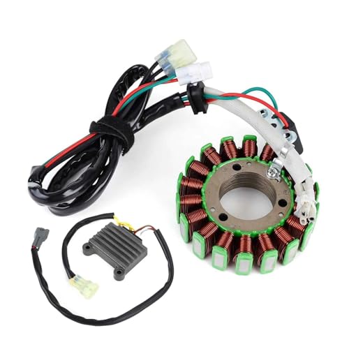 Stator Spannungsreglergleichrichter Set Fit for KTM 250 350 450 500 EXC-F 2017-2023 OEM : 79239104100 Zubehör von YhfAbd