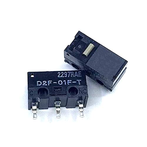 10pcs Maus -Mikroschalter,D2F-01F-T von Yhloubb
