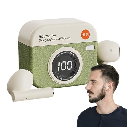 Yhsioaklo Kabellose Kopfhörer, Ohrhörer, Mikrofon mit Geräuschunterdrückung, wasserdichte In-Ear-Kopfhörer, Spielzeit, Touch-Steuerung, langlebige Qualität mit langem Battry-Timg Yhsioaklo Kabellose Kopfhörer, Ohrhörer, Mikrofon mit Geräuschunterdrückung, wasserdichte In-Ear-Kopfhörer, Spielzeit, Touch-Steuerung, langlebige Qualität mit langem Battry-Timg von Yhsioaklo