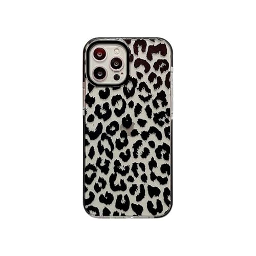 Yhsvie Handyhülle für iPhone 13 pro Hülle, Transparent Leopard Mädchen Case Weich Silikon TPU Stoßfeste Schutzhülle iPhone 13 pro Durchsichtig Frauen Leoparden FallSchutz Bumper Cover-Schwarz Yhsvie Handyhülle für iPhone 13 pro Hülle, Transparent Leopard Mädchen Case Weich Silikon TPU Stoßfeste Schutzhülle iPhone 13 pro Durchsichtig Frauen Leoparden FallSchutz Bumper Cover-Schwarz von Yhsvie