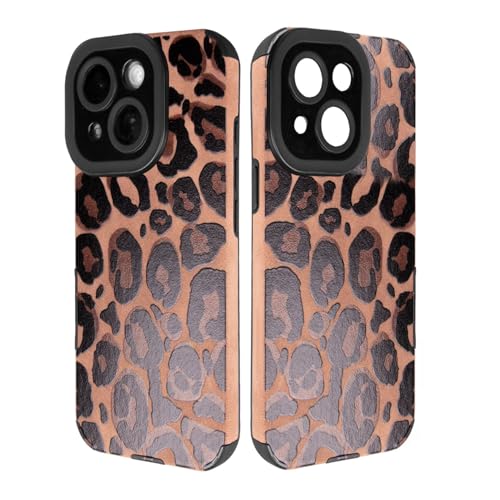 Yhsvie Handyhülle für iPhone 15 Hülle 6.1" Leopard Schutzhülle für Frauen Mädchen Weiche Silikon Hülle Leopardenmuster Slim Case Cover Stoßfest TPU Bumper für iPhone 15-Muster 2 Yhsvie Handyhülle für iPhone 15 Hülle 6.1" Leopard Schutzhülle für Frauen Mädchen Weiche Silikon Hülle Leopardenmuster Slim Case Cover Stoßfest TPU Bumper für iPhone 15-Muster 2 von Yhsvie