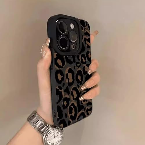 Yhsvie Handyhülle für iPhone 15 Hülle 6.1" Leopard Schutzhülle für Frauen Mädchen Weiche Silikon Hülle Leopardenmuster Slim Case Cover Stoßfest TPU Bumper für iPhone 15-Muster 3 Yhsvie Handyhülle für iPhone 15 Hülle 6.1" Leopard Schutzhülle für Frauen Mädchen Weiche Silikon Hülle Leopardenmuster Slim Case Cover Stoßfest TPU Bumper für iPhone 15-Muster 3 von Yhsvie