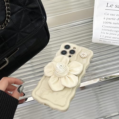 Yhsvie Handyhülle für iPhone 15 Silikon Hülle,Leder Blume Stoßfest Schutzhülle Wellig Wellenform TPU Bumper Case Aesthetic Blumen Mädchen Frauen Hülle Kratzfest Kameraschutz Cover,Weiß Yhsvie Handyhülle für iPhone 15 Silikon Hülle,Leder Blume Stoßfest Schutzhülle Wellig Wellenform TPU Bumper Case Aesthetic Blumen Mädchen Frauen Hülle Kratzfest Kameraschutz Cover,Weiß von Yhsvie