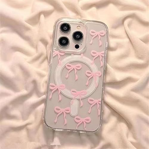 Yhsvie Magnetisch Handyhülle für iPhone 11 pro Silikonhülle, Süßes Schleife Schutzhülle iPhone 11 pro Transparent Stoßfest Case TPU Bumper Cover für Frauen Mädchen Ultradünn Hülle,Rosa Yhsvie Magnetisch Handyhülle für iPhone 11 pro Silikonhülle, Süßes Schleife Schutzhülle iPhone 11 pro Transparent Stoßfest Case TPU Bumper Cover für Frauen Mädchen Ultradünn Hülle,Rosa von Yhsvie