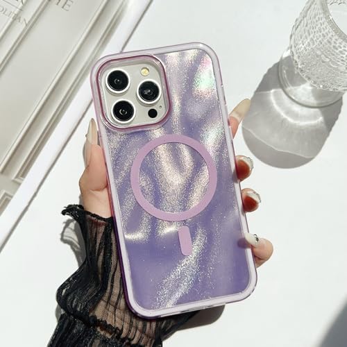 Yhsvie Magnetische für iPhone 12 Hülle Ultra Dünn Glitzer Silikon Handyhülle Weich TPU Stoßfest Schutzhülle Bling Treibsand Case für Frauen Mädchen Glitter Kratzfest Slim Bumper Cover,Lila Yhsvie Magnetische für iPhone 12 Hülle Ultra Dünn Glitzer Silikon Handyhülle Weich TPU Stoßfest Schutzhülle Bling Treibsand Case für Frauen Mädchen Glitter Kratzfest Slim Bumper Cover,Lila von Yhsvie