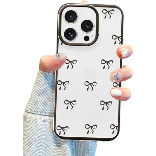 Yhsvie Transparent Handyhülle für iPhone 14 pro Silikon Hülle,Niedliche Schleifen Case Clear Dünn TPU Bumper Cover iPhone 14 pro Stoßfest Kratzfest Schutzhülle für Mädchen Frauen -Braun Yhsvie Transparent Handyhülle für iPhone 14 pro Silikon Hülle,Niedliche Schleifen Case Clear Dünn TPU Bumper Cover iPhone 14 pro Stoßfest Kratzfest Schutzhülle für Mädchen Frauen -Braun von Yhsvie