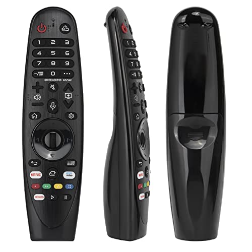 Ersatz für LG Magic Fernbedienung AN-MR19BA, Voice Magic Fernbedienung NUR passend für LG 2019 Smart TV Remote Modell AN-MR19BA, Hat Voice/Magic/Pointer Funktion, Video Tasten von YiBiChin