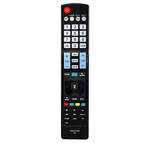 Fernbedienung AKB737565 Ersatz für LG Smart TV -Kompatibel mit 32LD550 47LD650 42LD550UB 46LD550 55LD650UA 52LD550 46LD550UB 32LD550UB 52LD550UB 42LD550 32LB5800 32LB5800UG - Kein Setup erforderlich von YiBiChin