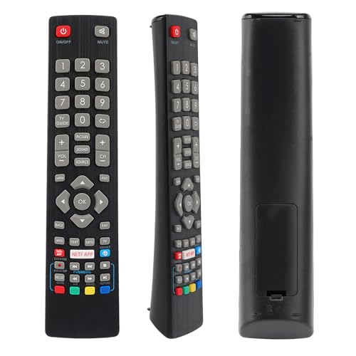 Fernbedienung BLF/RMC/0008 BLFRMC0008 für Blaupunkt Full HD LED 3D Smart TV, Ersatz für Blaupunkt TV Fernbedienung, mit Netflix und YouTube Tasten, kein Setup erforderlich von YiBiChin