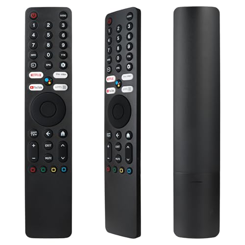 Neue Sprachfernbedienung XMRM-ML Für Xiaomi Ultra 4K QLED Voice Android TV Fernbedienung L55M7-Q2ME Q2 2022 L50M7-Q2ME L55M7-Q2ME L65M7-Q2ME, kompatibel mit Xiaomi MI Smart TV Q2 50/55/65 Zoll Neue Sprachfernbedienung XMRM-ML Für Xiaomi Ultra 4K QLED Voice Android TV Fernbedienung L55M7-Q2ME Q2 2022 L50M7-Q2ME L55M7-Q2ME L65M7-Q2ME, kompatibel mit Xiaomi MI Smart TV Q2 50/55/65 Zoll von YiBiChin