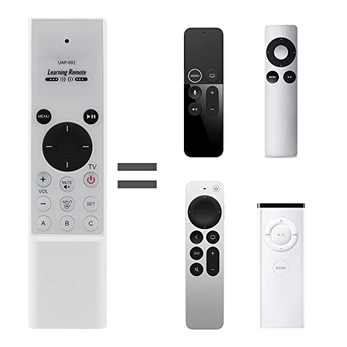 YiBiChin Infrarot-Fernbedienung für Apple 2/3 TV Box A1294 A1156, für Apple 2021 TV4 4K, für Apple 4th TV HD, MC377LL/A A1962 A1842/MQD22/MP7P2 A1469 A1427/MD199 A1378/A1 MC572 MM4T2AM/A YiBiChin Infrarot-Fernbedienung für Apple 2/3 TV Box A1294 A1156, für Apple 2021 TV4 4K, für Apple 4th TV HD, MC377LL/A A1962 A1842/MQD22/MP7P2 A1469 A1427/MD199 A1378/A1 MC572 MM4T2AM/A von YiBiChin